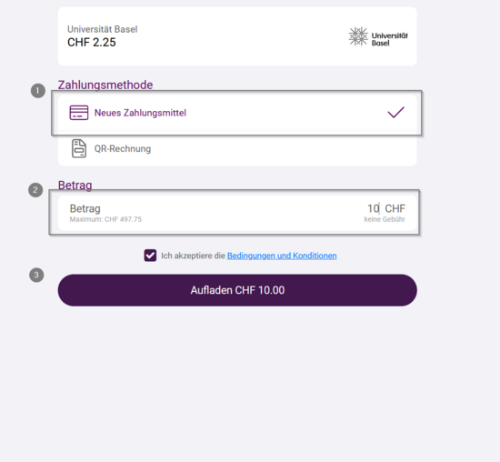 Image recharge credit card Secanda
